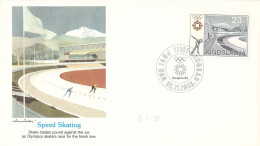 Yugoslavia FDC 1984 Sarajevo Olympic Games - From 1983. Postal Weight 0,04 Kg. Please Read Sales Conditions Under Image - Winter 1984: Sarajevo