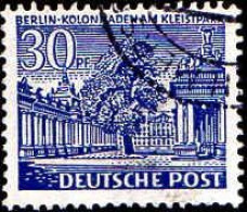 Berlin Poste Obl Yv: 37 Mi:51 Berlin-Kolonnaden Am Kleistpark (Beau Cachet Rond) - Monuments