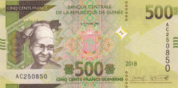 Guinea, (436), 500 Francs De 2018, P. W52, UNC - Guinée