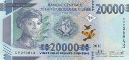 Guinea, (444), 20000 Francs De 2018, P. 50, UNC - Guinée