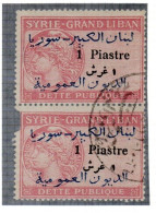 SYRIE GRAND LIBAN REVENUE FISCAL DETTE - Autres & Non Classés