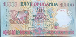 Eb- Uganda 1995 Notes 10000 Shillings P-38a UNC Very Rare - Uganda