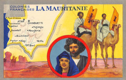 MAURITANIE - Types Maures - Carte Géographique - Ed. Lion Noir - Mauritania