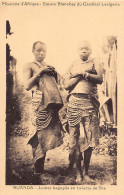 Rwanda - Young Bagoyé Natives In Festival Attire - Publ. Soeurs Blanches Du Cardinal Lavigerie - Rwanda