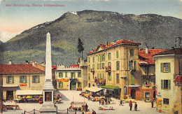 BELLINZONA (TI) Piazza Independenza - Ed. P. Bender 5652 - Bellinzone
