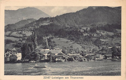 LEISSIGEN (BE) Am Thunersee - Verlag Wehrli 22167 - Leissigen