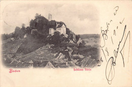 BADEN (AG) Schloss Stein - Verlag Höchli - Baden