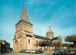 23 - Benevent L'Abbaye - L'église - Automobiles - 2CV - CPM - Voir Scans Recto-Verso - Benevent L'Abbaye