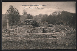 AK Augst, Römische Ausgrabungen, Der Sog. Tempel Beim Tempelhof - Augst