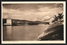 AK Aarau, Blick Zur Kettenbrücke - Aarau