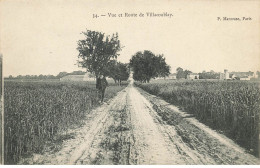 78 VELIZY #24192 VUE ET ROUTE DE VILLACOUBLAY - Velizy