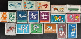 Bulgarie 1956-1971 Yvert 853 949 1202 1203 1256 1258 1364 1596 1714 1726 1727 1729 1761 1762 1807 1808 1845 1912 O Used - Gebruikt