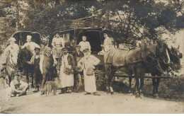 METIER #FG60771 LIVRAISON DE LAIT ATTELAGE CARTE PHOTO A LOCALISER - Venters
