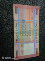 LÜBNAN-   5000  LİVRE    -UNC- - Libano