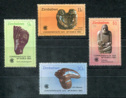 SIMBABWE 272-275 Mnh - Commonwealth Day - ZIMBABWE - Zimbabwe (1980-...)