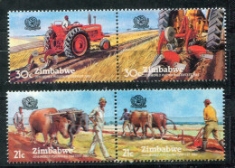 SIMBABWE 276-279 Zdr. Mnh - Landwirtschaft, Agriculture - ZIMBABWE - Zimbabwe (1980-...)
