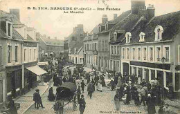 62 - Marquise - Rue Pasteur - Le Marché - Animé - Ecrite - CPA - Voir Scans Recto-Verso - Marquise