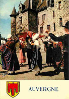 Folklore - Danses - Auvergne - Bourrée Des Foulards De La Région D'Aurillac - Blasons - Voir Scans Recto Verso - Dans