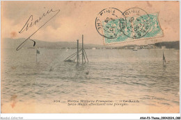 ANAP3-0244-BATEAU - Marine Militaire Française - La Boninte - Sous Marin Effectuant Une Plongée - Unterseeboote