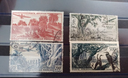 AEF - 1947-52 - Poste Aérienne PA N°Yv. 50 à 53 - Série Complète - Oblitérés O - Gebruikt