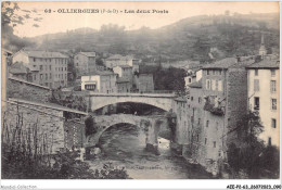 AEEP2-63-0126 - OLLIERGUES - Les Deux Ponts - Olliergues