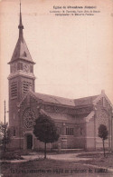CHAULNES . Eglise .  CPA Pub Ardoises De FUMAY - Chaulnes
