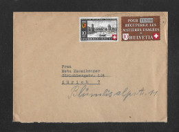 1942 HEIMAT ZÜRICH ► Brief Von Winterthur Nach Zürich Mit Mischfrankatur (Altstoffverwertung) - Briefe U. Dokumente