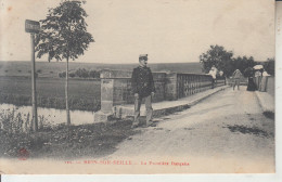 MEURTHE & MOSELLE - BRIN SUR SEILLE - La Frontière Française - Douanier -  PRIX FIXE - Customs
