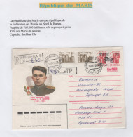 République Des MARIS Lettre Recommandée Du 2.04.1995 - Lettres & Documents