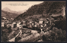 CPA L`Escarène /A.-M., Vue Générale Et Le Pont-Vieux - L'Escarène
