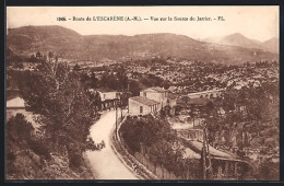 CPA L`Escarène /A.-M., Route De L`Escaréne, Vue Sur La Source Du Jarrier - L'Escarène