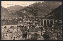 CPA L`Escarène /A.-M., Vue Générale - L'Escarène