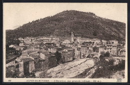 CPA L`Escarène /Alpes-Maritimes, Vue Générale - L'Escarène