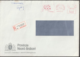 Aangetekende Brief 1981 Vanuit 's-Hertogenbosch (Prov. Bestuur NB) - Machines à Affranchir (EMA)
