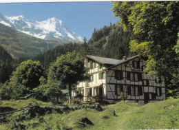 Postcard Berghaus Trachsellauenen Stechelberg Switzerland My Ref B26998 - Lauterbrunnen