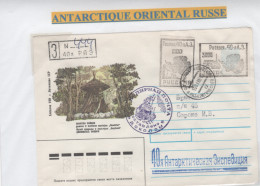 ANTARCTIQUE ORIENTALE RUSSE Lettre Recommandée Du 140.01.1995 - Lettres & Documents