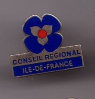 Pin's  Conseil Régionnal Ile De France Ref 1424 - Administración