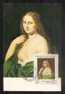 Czechoslovakia 1968●Painting Of J. Manes "Josefina"●Mi 1802FDC + CM - FDC