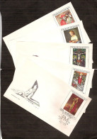 Czechoslovakia 1969●Paintings●Mi 1910-14FDC - FDC