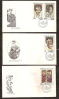 Czechoslovakia 1969●Paintings Of A. Mucha●Mi 1884-87 FDC - FDC