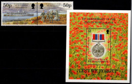 Süd-Georgien Block 4 + 243-244 Postfrisch #NV493 - Géorgie Du Sud