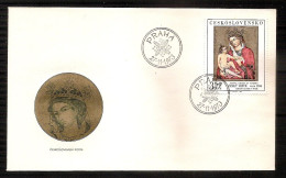Czechoslovakia 1973●Painting "Madonna With Child"●Mi 2177 FDC - FDC