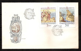 Czechoslovakia 1976●Bratislava Gobelins●Mi 2319-20 FDC - FDC