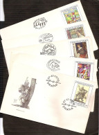 Czechoslovakia 1979●Paintings●Mi 2534-38FDC - FDC