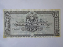 Rare! Ecuador 100 Sucres 1920 Banknote See Pictures - Ecuador