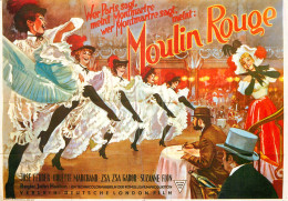CPM Moulin Rouge J Ferrer Zsa Zsa Gabor John Huston - Dans