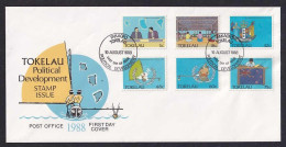 Ca0094 TOKELAU 1988, Political Development, FDC - Tokelau