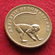 Somaliland 10 Shilling 2002 Monkey Somalilandia UNC ºº - Somalie