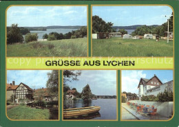 Lychen Grosser Lychensee Campingplatz Ostufer Wurlsee Malerwinkel - Lychen