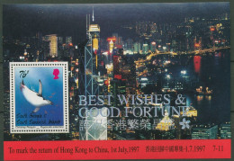 Südgeorgien 1997 Rückgabe Honkongs An China Block 5 Postfrisch (C72694) - Géorgie Du Sud